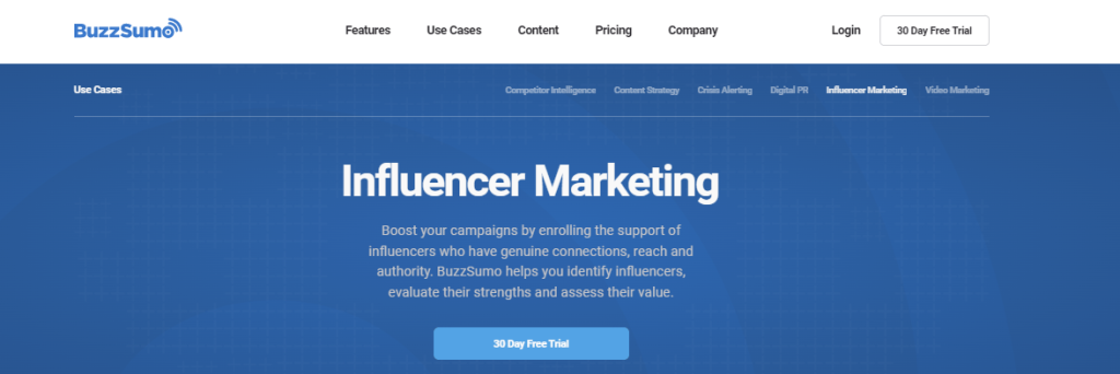 BuzzSumo - Social Media Marketing Tools